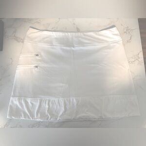 Athleta Tee Time Skort in Classic White